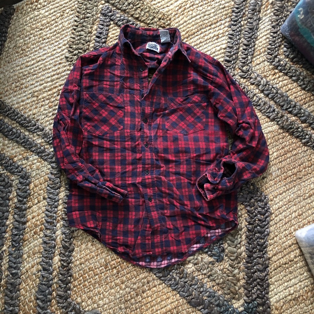Urban Outfitters Urban Renewel Open Back Flannel